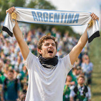 Argentina World Football 2026 Soccer Scarf National Pride Never Stops