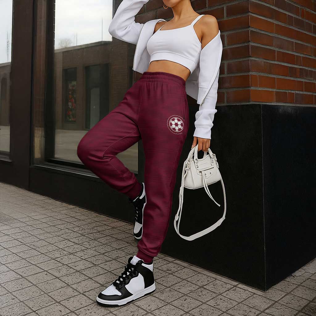 Argentine Football Lanus Jogger Pants Granate Go Champions