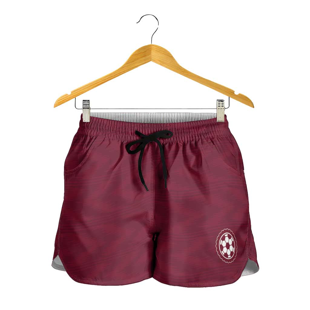 Argentine Football Lanus Shorts for Women Granate Go Champions