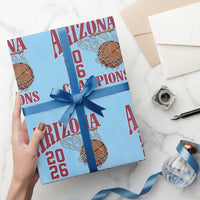 Arizona Champions Wrapping Paper Roll Gift For Basketball Fan