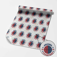 Arizona Champions Pride Wrapping Paper Roll Professional Basketball Fan Gift