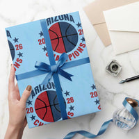 Arizona Champions Pride Wrapping Paper Roll Professional Basketball Fan Gift