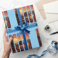 Arizona Desert Cactus Western Adventure Wrapping Paper Roll Take Me To AZ