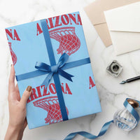 Arizona Fan Wrapping Paper Roll Southwest Basketball Sports Lover