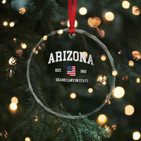 Arizona Grand Canyon State America USA Souvenir Crystal Glass Ornament