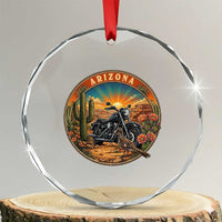 Arizona Pride Crystal Glass Ornament Adventure Scenic Journey Southwest USA