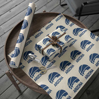 Arizona Skyline Pride Wrapping Paper Roll Gift For Basketball Fan