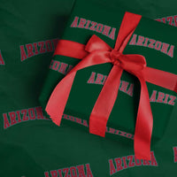 Arizona Sports Fan Vintage Bold Throwback AZ State Wrapping Paper Roll