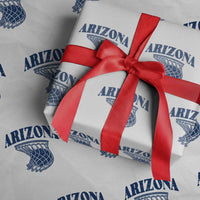 Arizona State Hoops Fan Gift Wrapping Paper Roll Basketball Lover