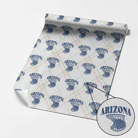 Arizona State Hoops Fan Gift Wrapping Paper Roll Basketball Lover