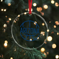 Arizona State Pride Crystal Glass Ornament Grand Canyon State Basketball Gift