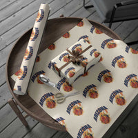Arizona State Pride Wrapping Paper Roll Flaming Basketball Coach Gift