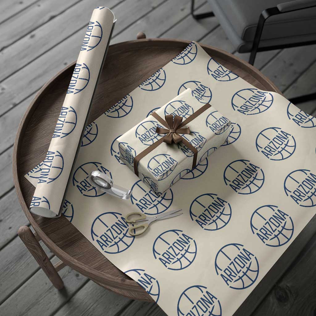 Arizona State Pride Wrapping Paper Roll Grand Canyon State Basketball Gift