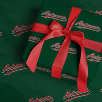 Arizona Varsity Script Classic Sports Jersey Style Wrapping Paper Roll