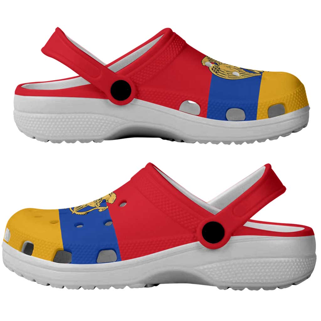 Armenia Clogs Shoes Flag Color Inspiration - Wonder Print Shop