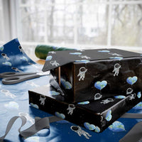 Astronaut Protect The Planet Wrapping Paper Roll Earth Day Gift