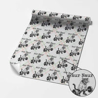 Aur Naur Raccoon Meme Wrapping Paper Roll Funny Sarcastic Oh No Australian Accent