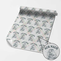 Aur Naur Raccoon St Patricks Day Wrapping Paper Roll Funny Sarcastic Oh No Australian Accent