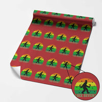 Aur NaurCowboy Raccoon Meme Wrapping Paper Roll Funny Sarcastic Oh No Australian Accent