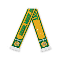 Australia 2026 Football Personalised Soccer Scarf Socceroos Aussie Oi Oi Oi