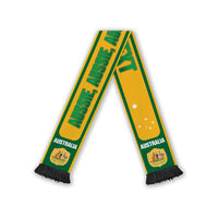 Australia 2026 Football Personalised Soccer Scarf Socceroos Aussie Oi Oi Oi