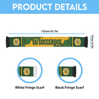 Australia 2026 Football Soccer Scarf Go Socceroos Aboriginal Art