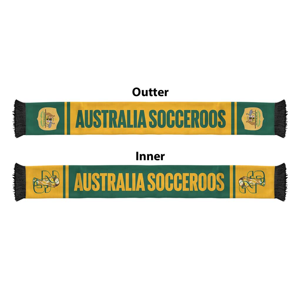Australia 2026 Football Soccer Scarf Go Socceroos Simple Style