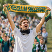 Australia 2026 Football Soccer Scarf Go Socceroos Simple Style