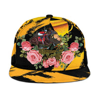 Australia Melbourne Cup Day Snapback Cap Horse Racing Trophy With Roses - Wonder Print Shop