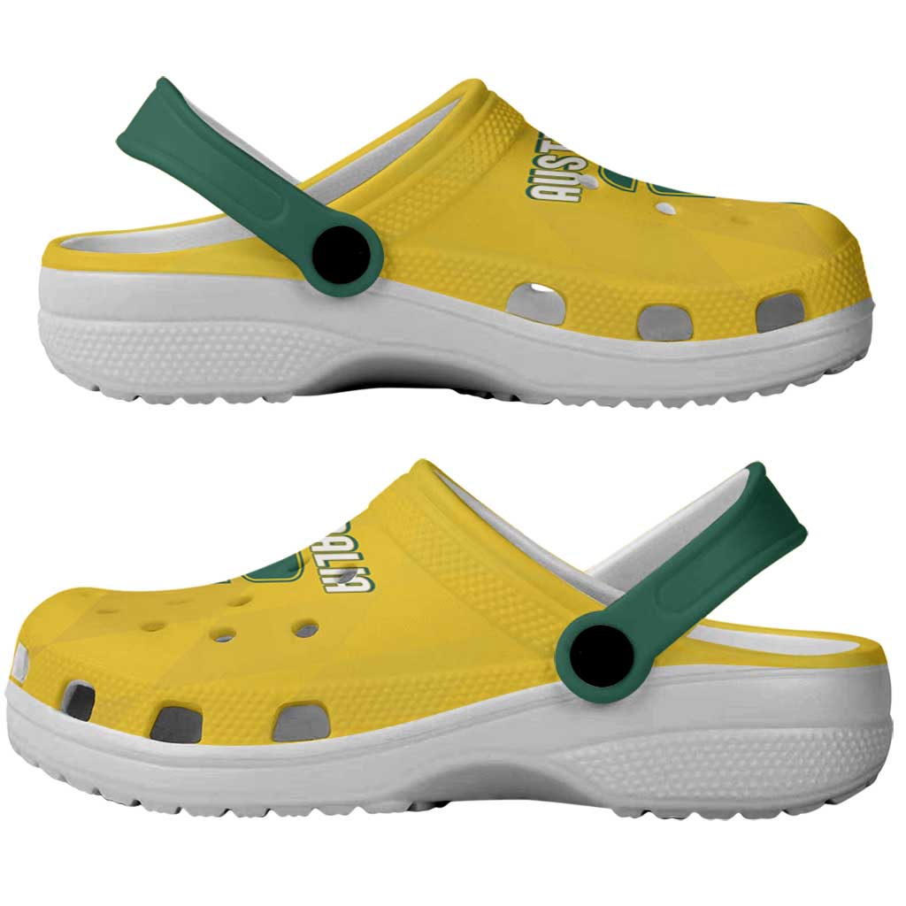 Australia Socceroos Clogs Shoes 2026 Forever Golden - Wonder Print Shop