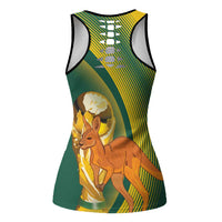 Australia Socceroos WC2026 Hollow Tank Top Golden Champions - Wonder Print Shop