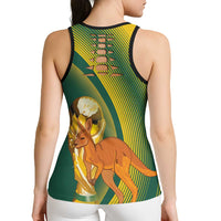 Australia Socceroos WC2026 Hollow Tank Top Golden Champions - Wonder Print Shop