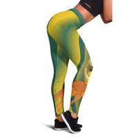 Australia Socceroos WC2026 Leggings Golden Champions - Wonder Print Shop