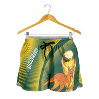 Australia Socceroos WC2026 Shorts for Women Golden Champions - Wonder Print Shop