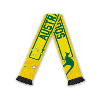 Australia World Football 2026 Soccer Scarf National Pride Never Stops