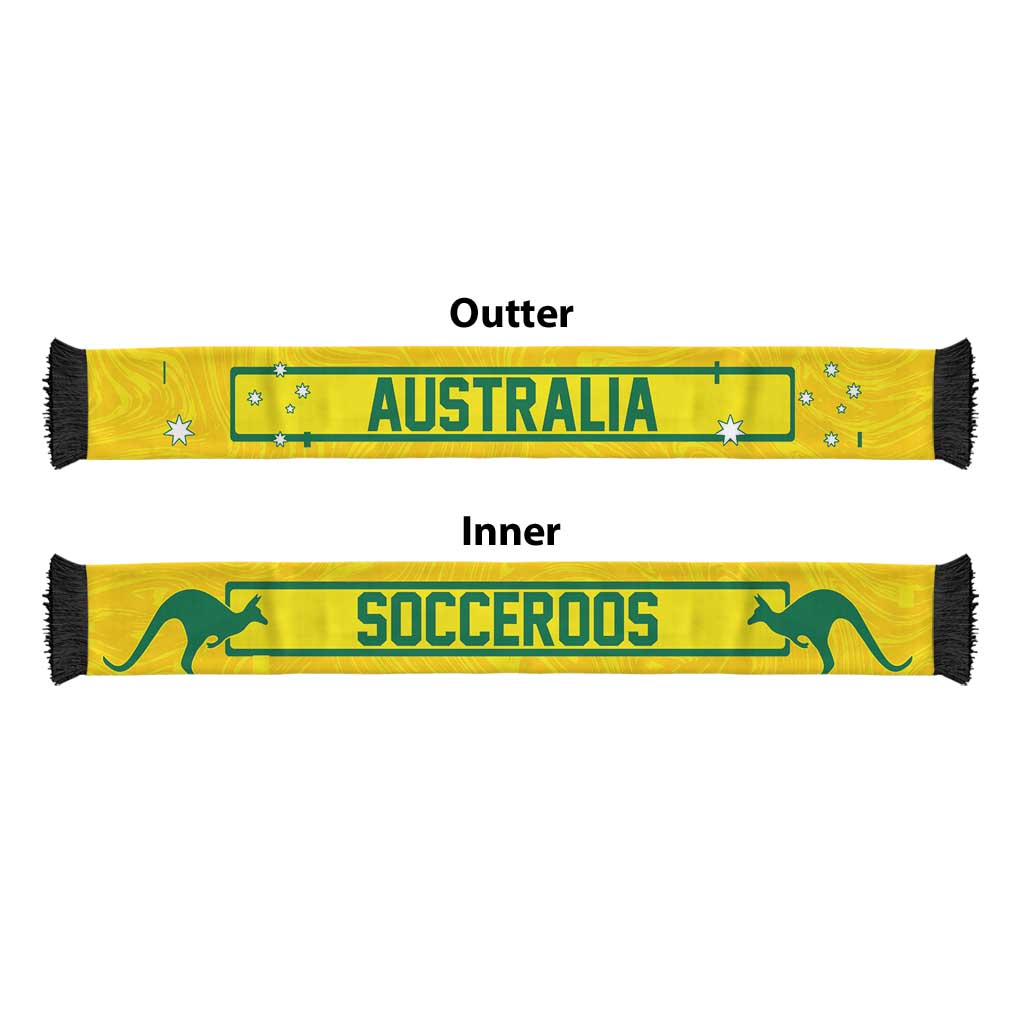 Australia World Football 2026 Soccer Scarf National Pride Never Stops