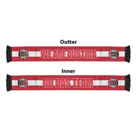 Austria 2026 Football Soccer Scarf Go Das Team Flag Style