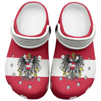 Austria Clogs Shoes Flag Color Inspiration - Wonder Print Shop