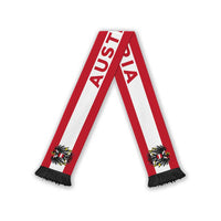 Austria Football 2026 Soccer Scarf Flag Style