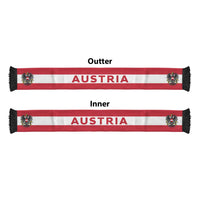 Austria Football 2026 Soccer Scarf Flag Style