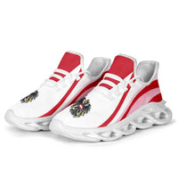 Austria Football Clunky Sneakers Flag-Inspired Curve Style