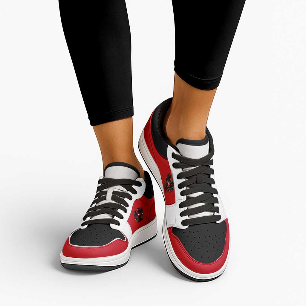 Austria Low Sneakers Classic National Flag Style - Wonder Print Shop