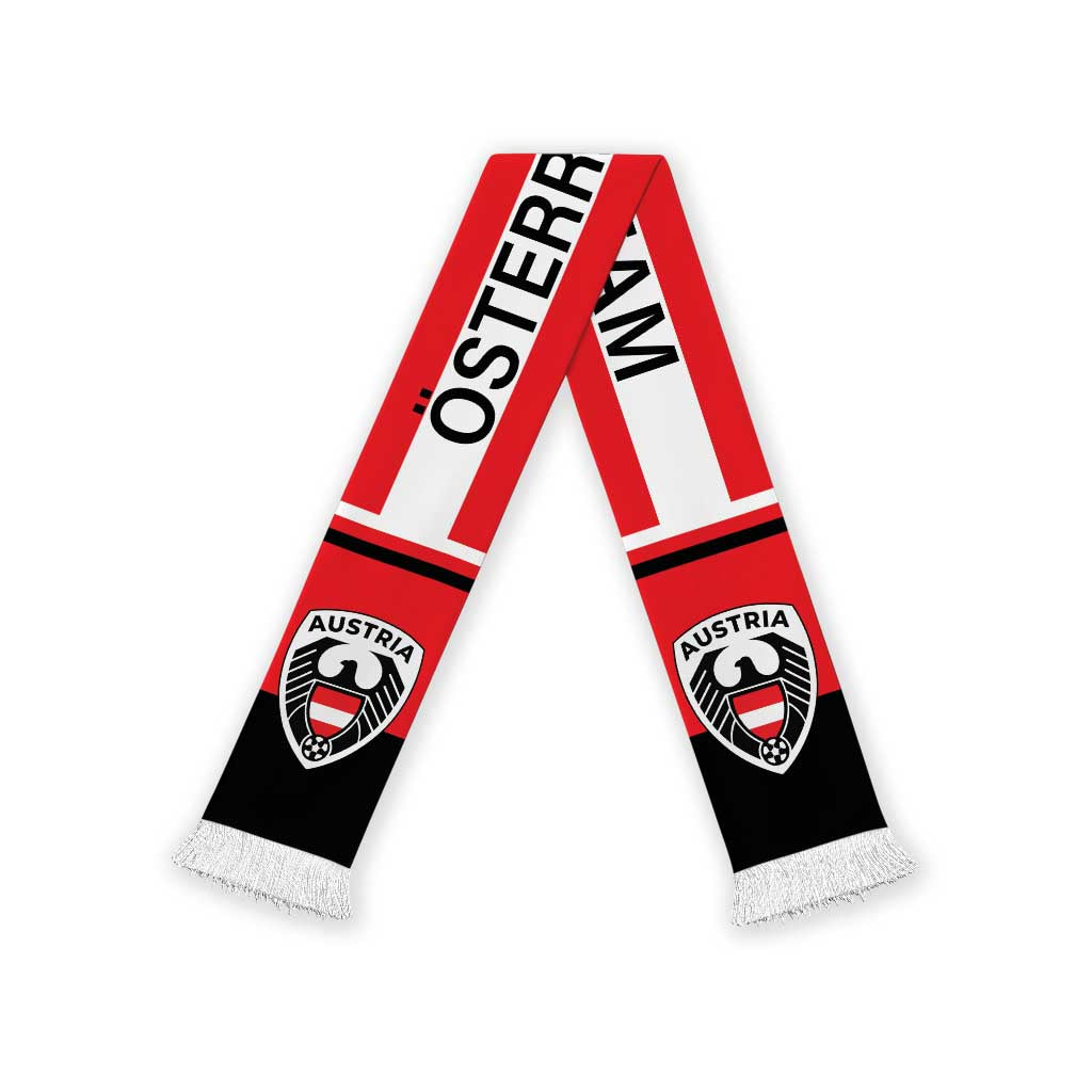 Austria World Football 2026 Soccer Scarf Go Das Team Road To Glory