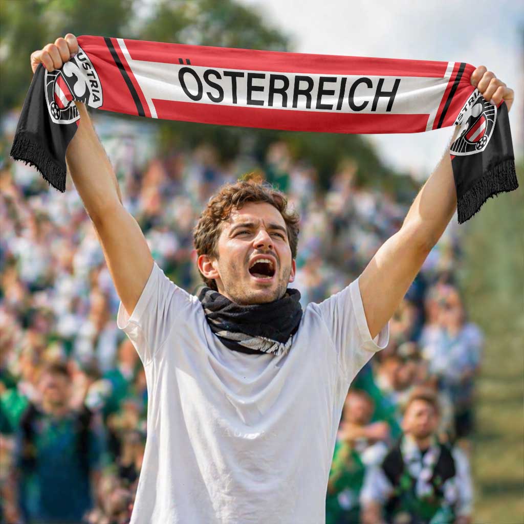 Austria World Football 2026 Soccer Scarf Go Das Team Road To Glory