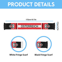 Austria World Football 2026 Soccer Scarf Go Das Team Road To Glory