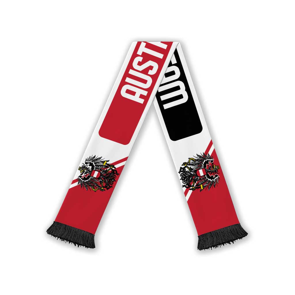 Austria World Football 2026 Soccer Scarf National Pride Never Stops