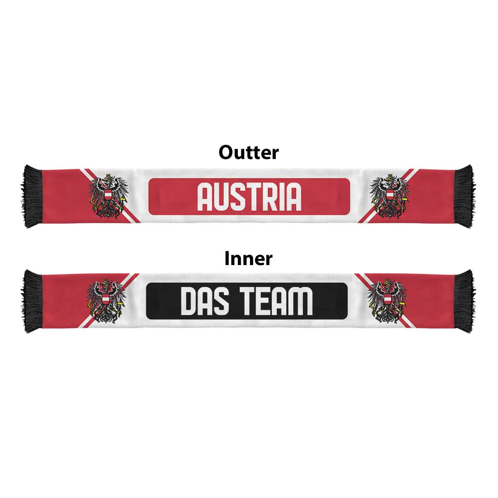 Austria World Football 2026 Soccer Scarf National Pride Never Stops
