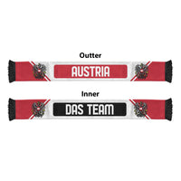 Austria World Football 2026 Soccer Scarf National Pride Never Stops