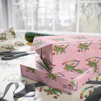 Autism Acceptance Baseball Cat Wrapping Paper Roll It Is Ok To Be Different