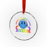 Autism Acceptance Crystal Glass Ornament Acceptance Special Education Teacher Kids